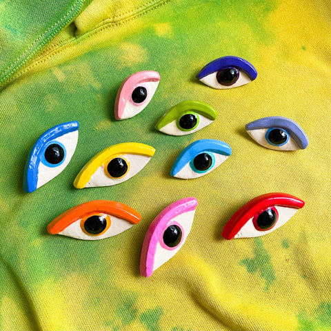 Eye Brooches