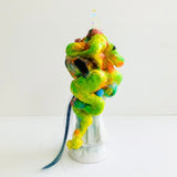 Green Gunkhead Sculpture