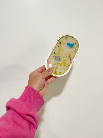 Blue Spot Tray